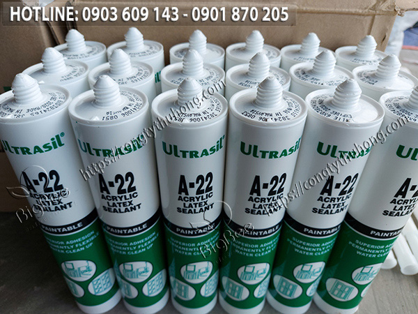 keo trám xây dựng công trình sealant ultrasil a22 3