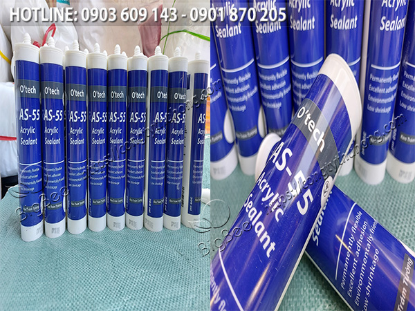 keo xây dựng trám tường acrylic sealant as 55 2