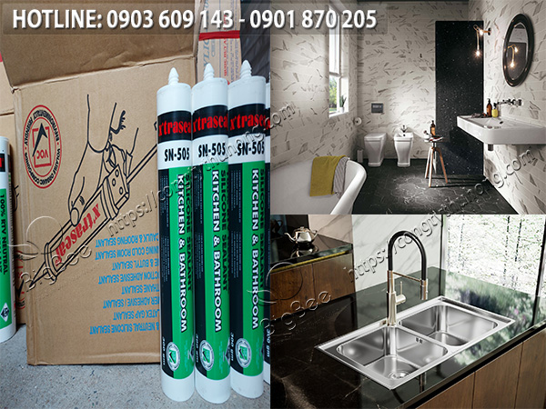 công dụng keo xây dựng trung tính chỗng mốc sn-505