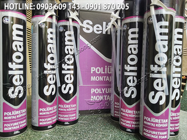 keo xịt bọt nở chống thấm selfoam 750ml 1