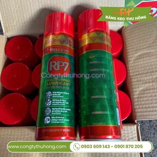 Keo xịt RP7 chống gỉ sét máy móc, phụ tùng xe Keo xịt RP7 chống gỉ sét máy móc, phụ tùng xe