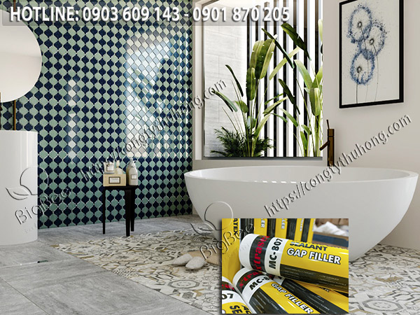 keo xtraseal mc 807 dán gạch nhà tắm