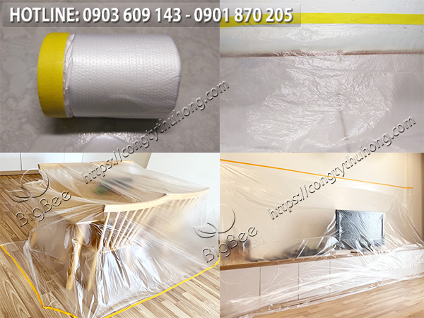 băng keo nilon chắn sơn hiệu quả giá rẻ 1