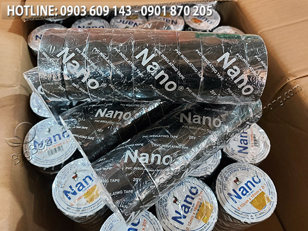 Băng keo cách điện màu đen 20y Băng keo cách điện màu đen 20y