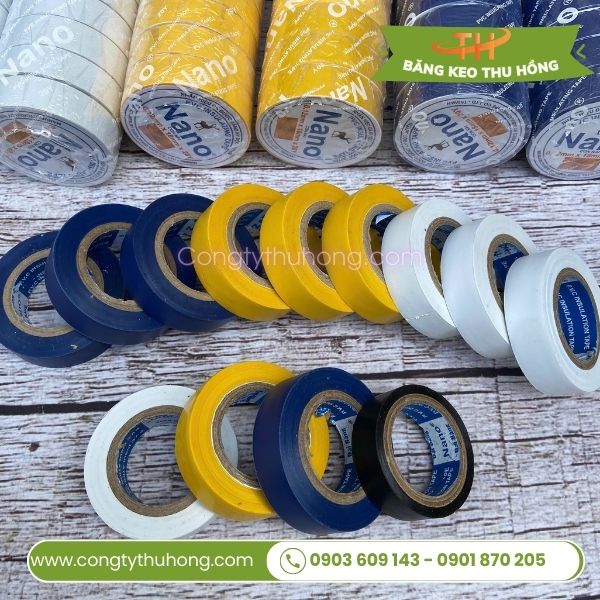Băng keo nano điện đủ màu Băng keo nano điện đủ màu