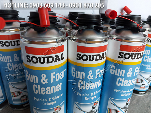 nước rửa soudal gun & foam cleaner 1