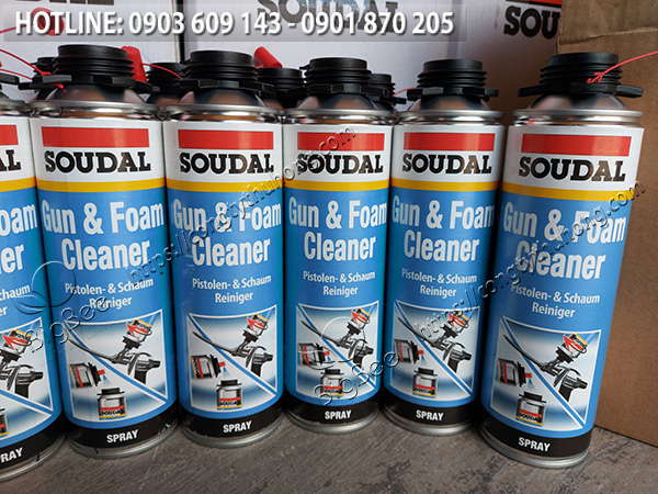 nước rửa soudal gun & foam cleaner 2
