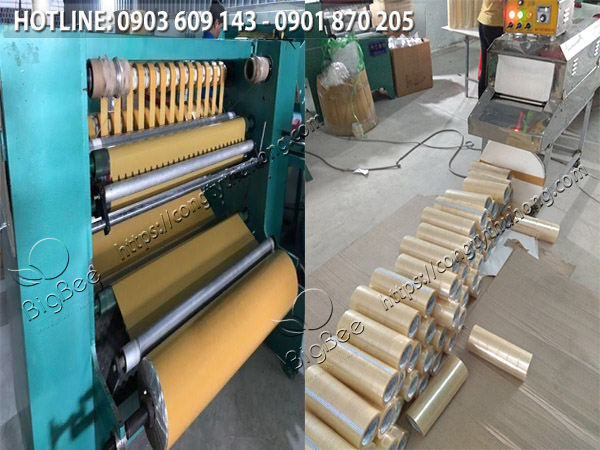 quy trình sản xuất băng keo 2