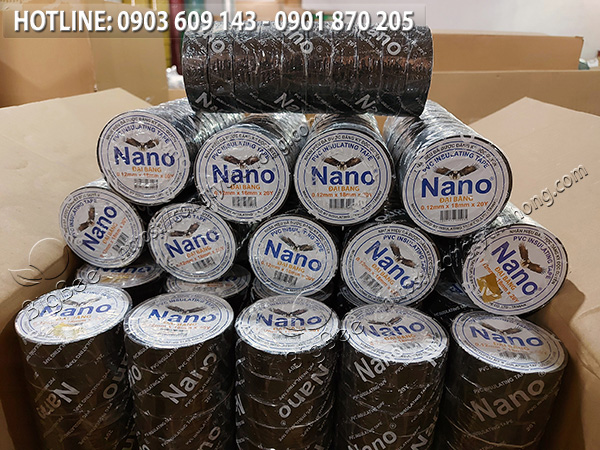 sỉ băng keo cách điện nano đại bàng màu đen 3