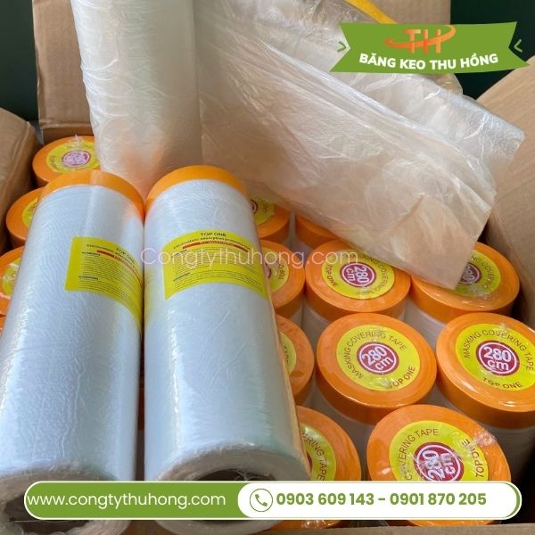 Băng keo nilon có độ bền cao, khó rách khi thi công Băng keo nilon có độ bền cao, khó rách khi thi công