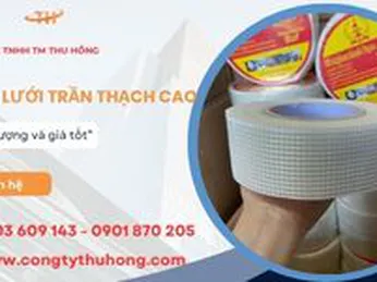 Băng Keo Lưới Trần Thạch Cao Chống Nứt Hiệu Quả, Thi Công Nhanh, Bền Đẹp