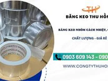 Băng keo nhôm cách nhiệt chống thấm giá rẻ Tại TpHCM