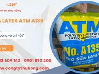 Keo sữa ATM Latex No.A135 – Keo Dán Chuyên Dụng Cho Giấy, Gỗ, Carton 