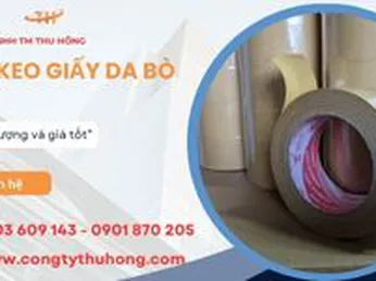 Băng keo giấy da bò mua sỉ rẻ ở đâu