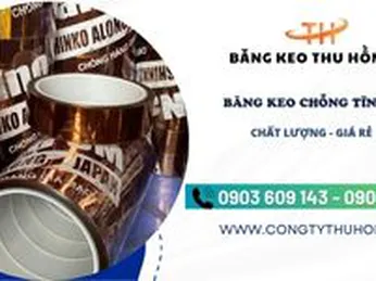 Băng dính chịu nhiệt chống tĩnh điện đủ size giá sỉ Tại HCM
