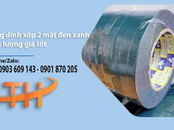 Băng dính xốp 2 mặt đen xanh chất lượng giá tốt