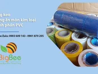 Băng keo chống ăn mòn kim loại thành phần PVC