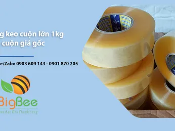 Băng keo cuộn lớn 1kg một cuộn giá gốc