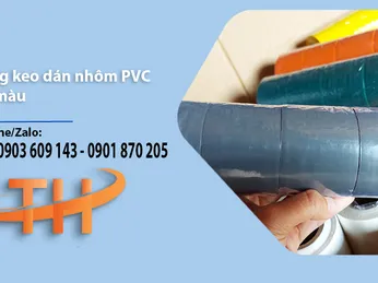 Băng keo dán nhôm pvc đủ màu giá gốc tại kho