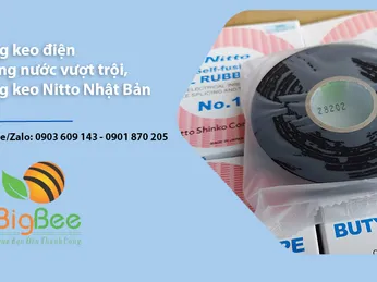 Băng keo điện chống nước vượt trội, băng keo Nitto Nhật Bản