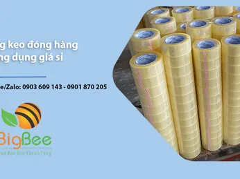 Băng keo đóng hàng thông dụng giá sỉ