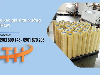 Băng keo giá sỉ tại xưởng ở TPHCM