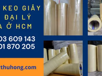 Băng keo giấy giá đại lý mua ở HCM