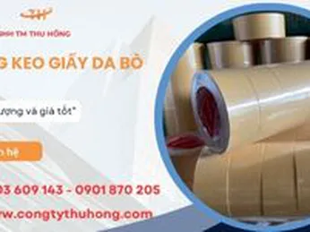 Công ty cung cấp băng keo giấy da bò giá sỉ ưu đãi