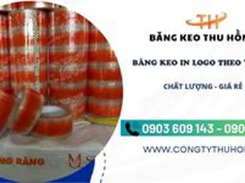 Nhận bỏ sỉ băng keo in logo theo yêu cầu giá rẻ HCM