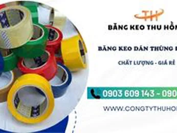 Cung cấp giá rẻ băng keo trong đục dán thùng đủ loại tại TP HCM