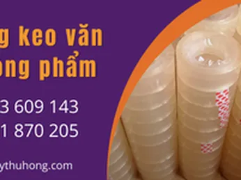 Nguồn cung cấp sỉ băng keo văn phòng phẩm uy tín cho nhà sách