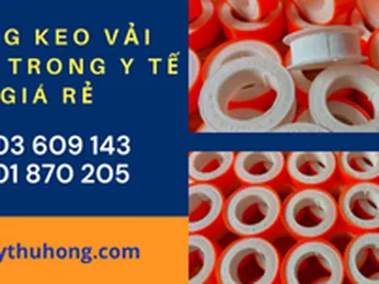 Sỉ băng keo vải dùng trong y tế giá rẻ tại xưởng