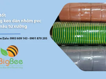 Giá tốt băng keo dán nhôm pvc đủ màu từ xưởng