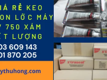 Sỉ giá rẻ keo dán ron lốc máy RTV 750 xám chất lượng