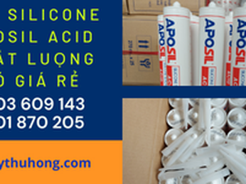 Điểm mua keo silicone Aposil Acid chất lượng có giá rẻ