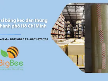 Bán sỉ băng keo dán thùng tại thành phố Hồ Chí Minh