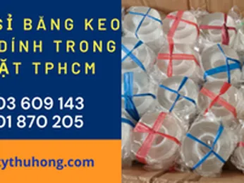 Ship sỉ băng keo siêu dính trong 2 mặt TpHCM