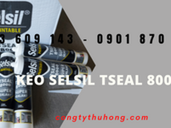 Selsil Tseal 8000 - dòng keo silicone chống thấm chuyên dụng