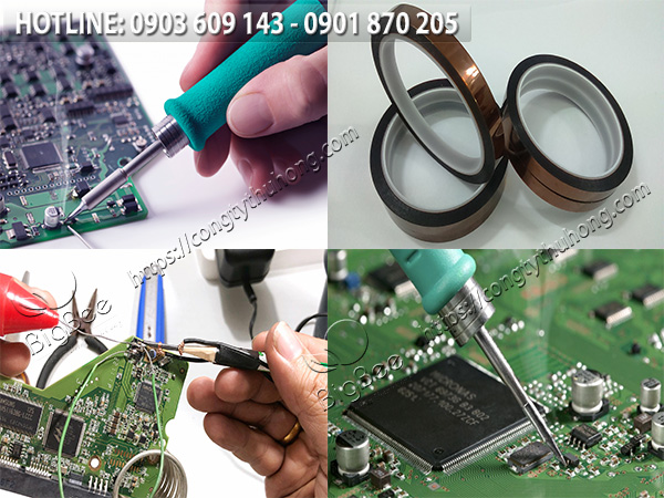 ứng dụng băng keo chống tĩnh điện hàn mạch