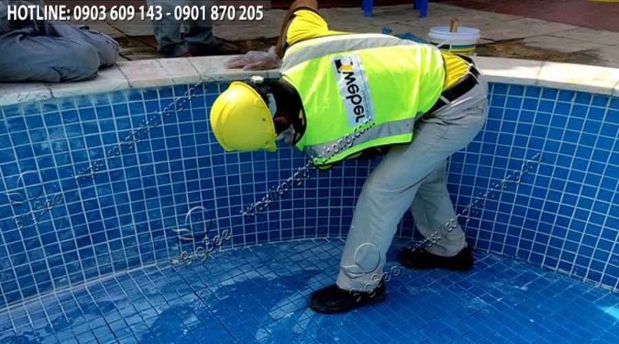 Ứng dụng trong việc thi công hồ bơi Ứng dụng trong việc thi công hồ bơi