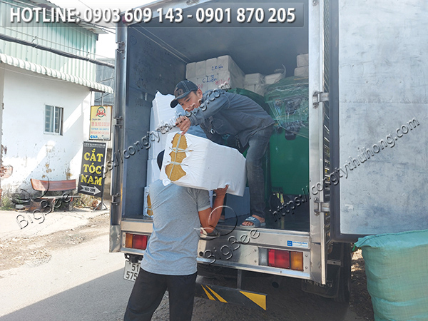 vận chuyển băng keo vải xám 2