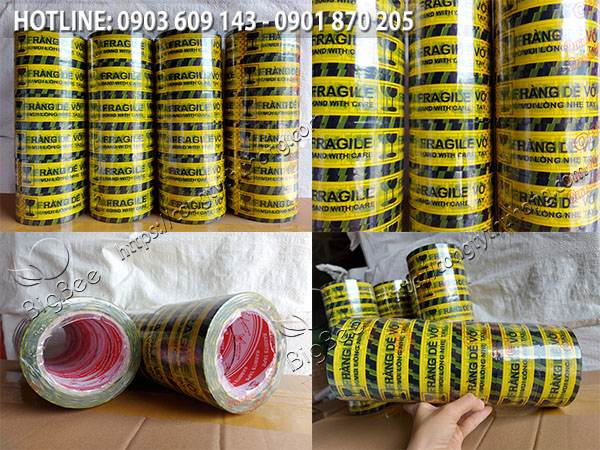 xưởng bán sỉ băng keo hàng dễ vỡ 3