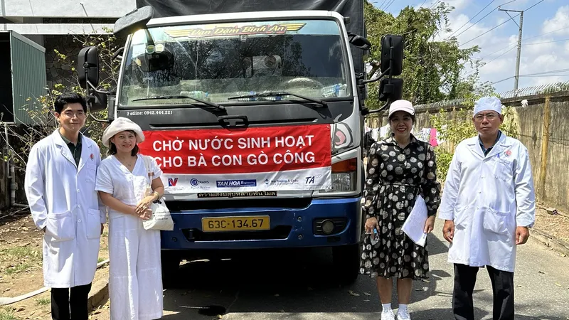 Le Trans Co. Ltd. Launches Fresh Water Support Program in Go Cong
