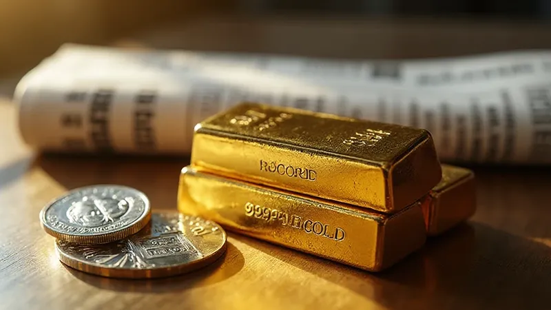 Gold Surges to Record High as US-China Trade Tensions Escalate