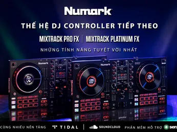 NUMARK® CHO RA ĐỜI THIẾT BỊ DJ ĐỜI MỚI MIXTRACK FX ĐƯA HIỆU ỨNG  ĐỈNH CAO ĐẾN GẦN HƠN BAO GIỜ HẾT