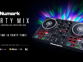Bàn Dj Numark Party Mix 2 Thế Hệ Mới Với Nhiều Tính Năng Hơn