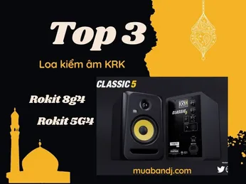 Top 3 loa kiểm âm KRK được lựa chọn nhiều nhất