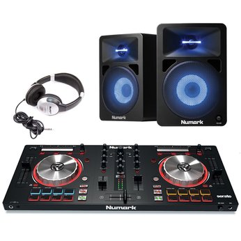 Combo Bàn DJ Khởi Nghiệp - Mixtrack Pro 3 + Loa Kiểm Âm Nwave 580L + Tai Nghe HF125