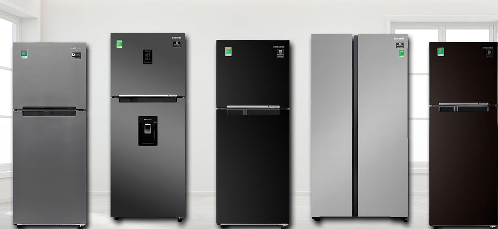 Tủ lạnh Samsung với thiết kế đẹp mắt