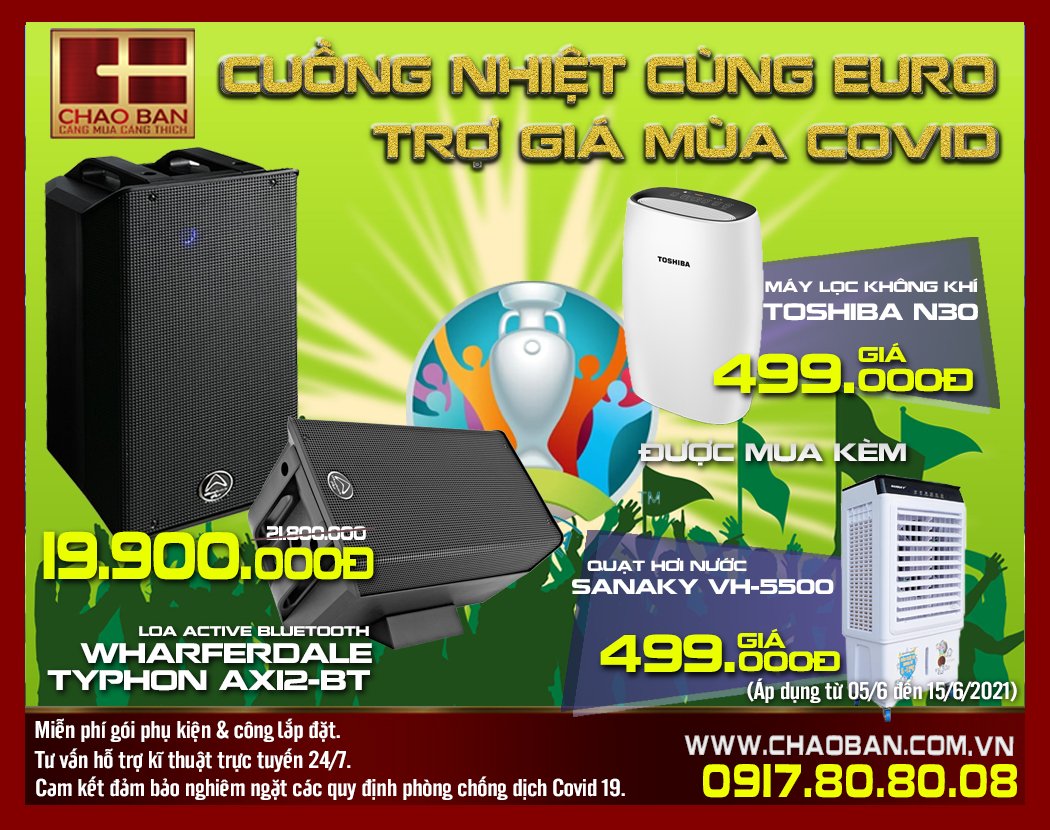 LOA Active Bluetooth WHARFERDALE TYPHON AX12 - BT